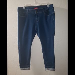 Wax Jean Butt I Love You Size 20